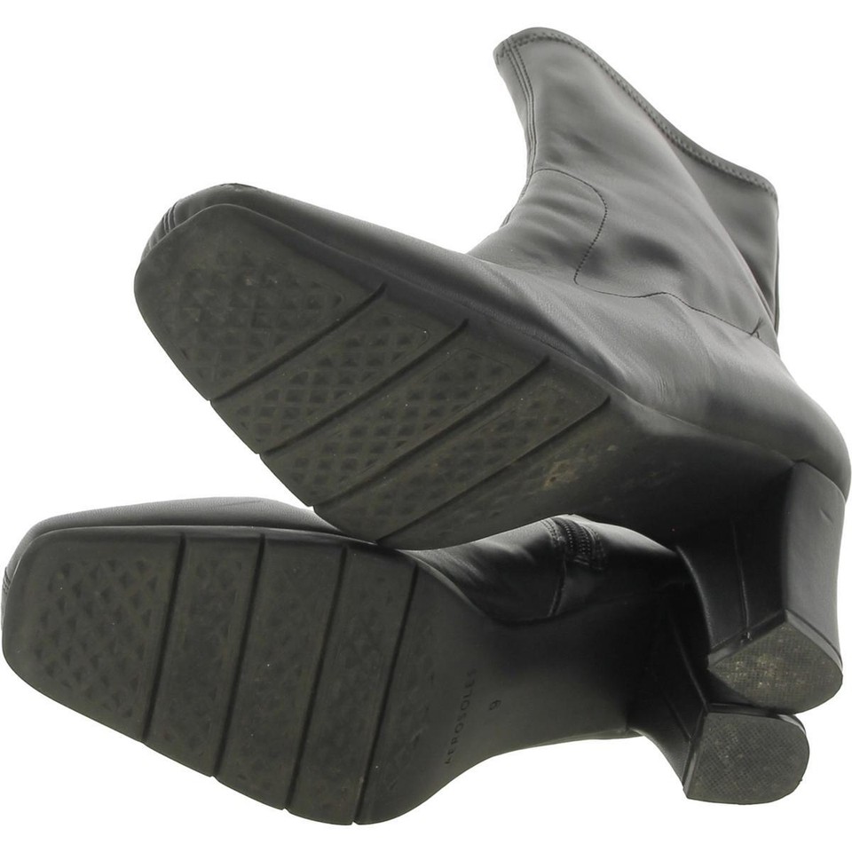 Aerosoles Womens Cinnamon Black Heels Dress Boots Shoes 9 Medium (B,M) BHFO 4687 eBay
