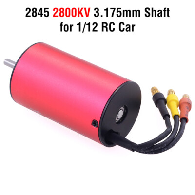 SURPASSHOBBY 2845 2800KV Waterproof Brushless Motor for Traxxas 1/12 RC Car