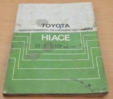 Toyota Hiace YH LH 50 60 70 Automatik Fahrwerk Karosserie Werkstatthandbuch 1982