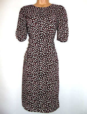 NWT Gerry Weber From Peter Elegant Ruched Panel Fitted Dress, UK 12, 38 RRP £140