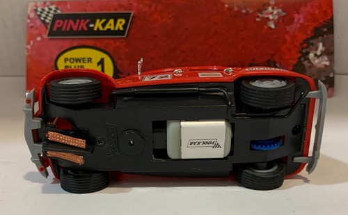 Slot Car Pink-Kar CV035 Citroen 2CV #72 Rallye 1974 Red - Picture 7 of 8