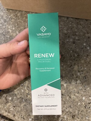 Vasayo Liposomal Micro gel  Renew Gluten Free New  Old Stock Rare