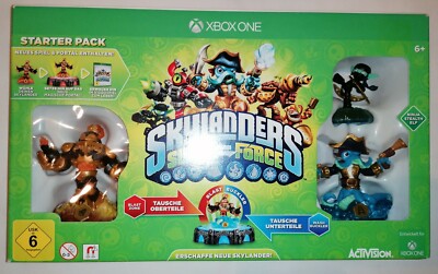 Skylander Swap Force XBOX ONE Starter Pack SPIEL CD Figur Portal SET 1