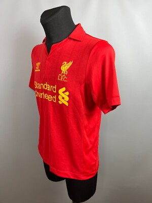 Maillot Liverpool Home 2012/2013 - Warrior, Taille XL, Rouge Manches Courtes