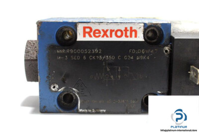 REXROTH R900052392 DIRECTIONAL CONTROL VALVE - M-3 SED 6 CK13/350