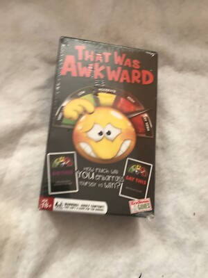 That Was Awkward Party Card Game how much will you Embarrass Yourself to Win