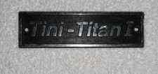 ACCORDION EMBLEM logo decal decor Insignia Tini - Titan I