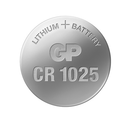 GP Batteries Lithium-Mangandioxid Knopfzelle CR CR1025 3V 30mAh