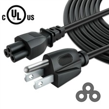 5ft UL AC Power Cord for LG TV 32LB5800 47LB6300 50LN5100 55LB7200 55LB6300 US