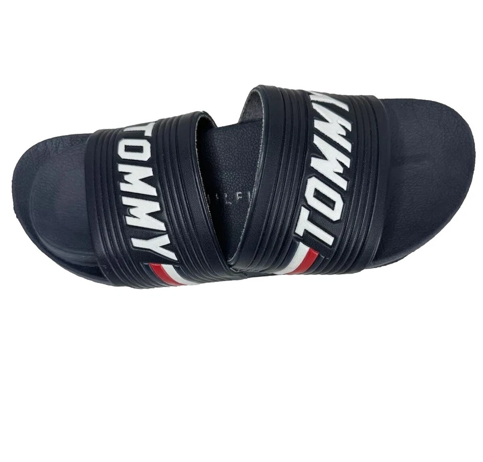 Sandálias Tommy Hilfiger Youth Boys tamanho 5-6 azul marinho - Imagem 4 de 4