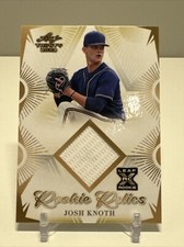 2023 Leaf Trinity Josh Knoth Rookie Relics Jersey RR-28