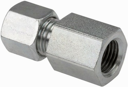 Hydraulik Verschraubung Schneidringverschraubung Metrisch LR Stahl verzinkt - Bild 8 von 18