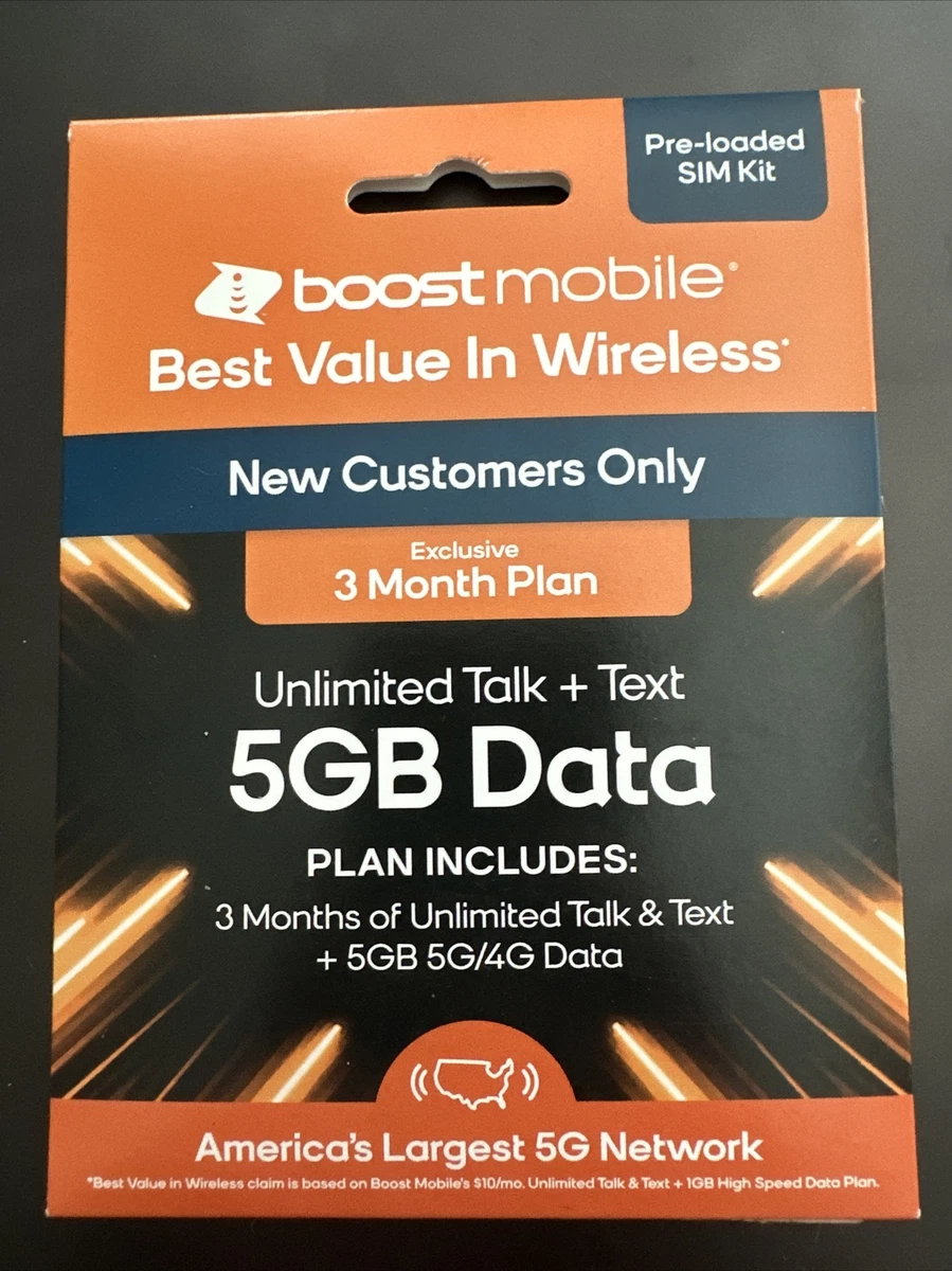 Boost Mobile Mo/15GB SIM edu.svet.gob.gt