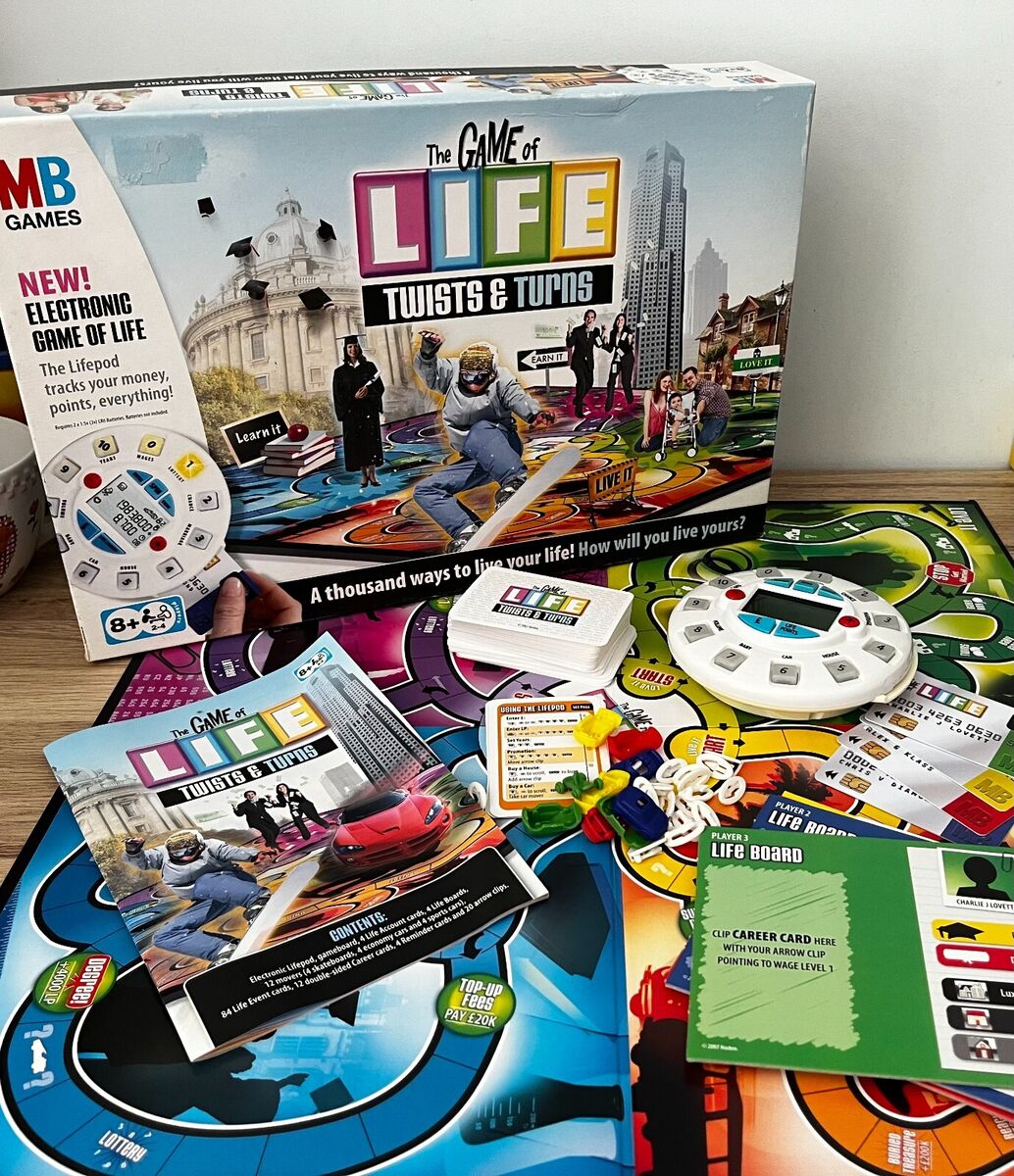 The Game of Life Twists and Turns