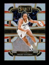 2024 SELECT WNBA CONCOURSE SILVER PRIZM #87 KELSEY MITCHELL FEVER