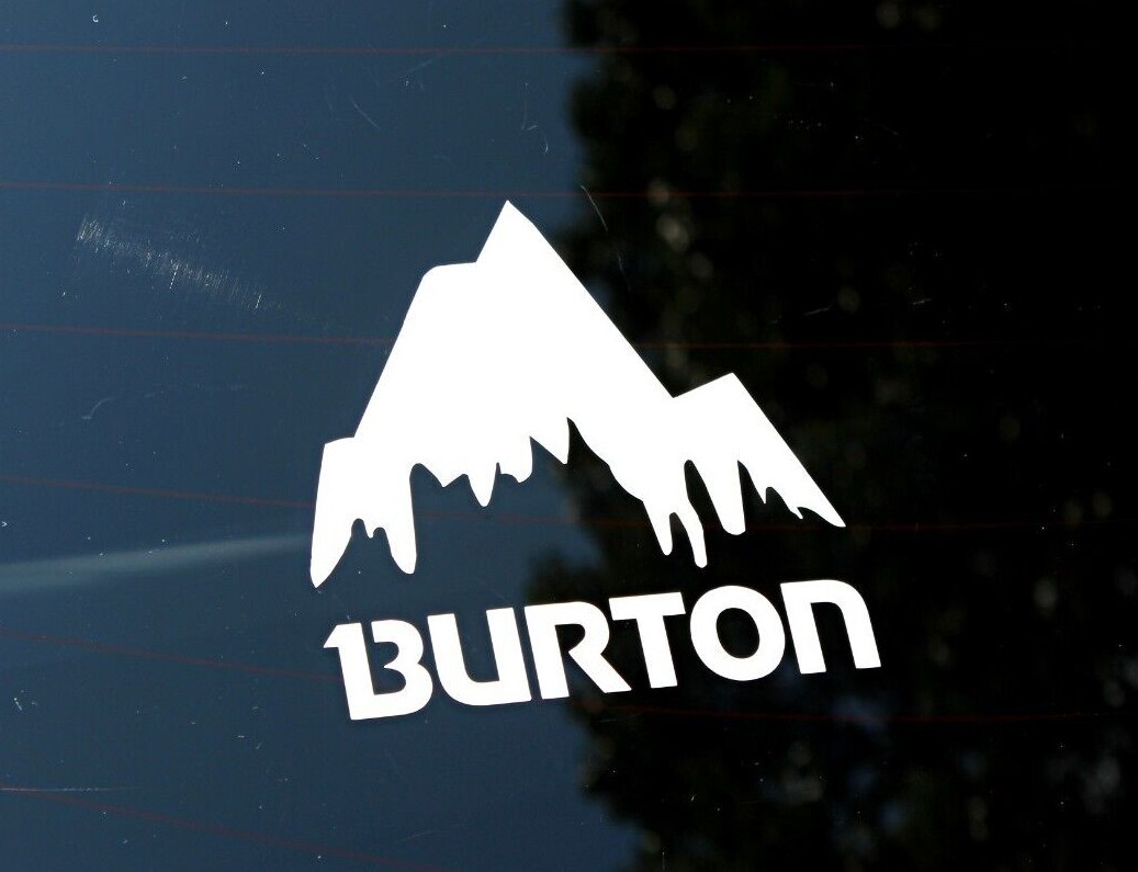 Burton Snowboards Mountain Car Truck Laptop Vinyl Decal Sticker Ebay