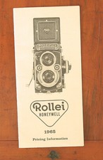 ROLLEI ROLLEI PRICE LIST, 1965/38932