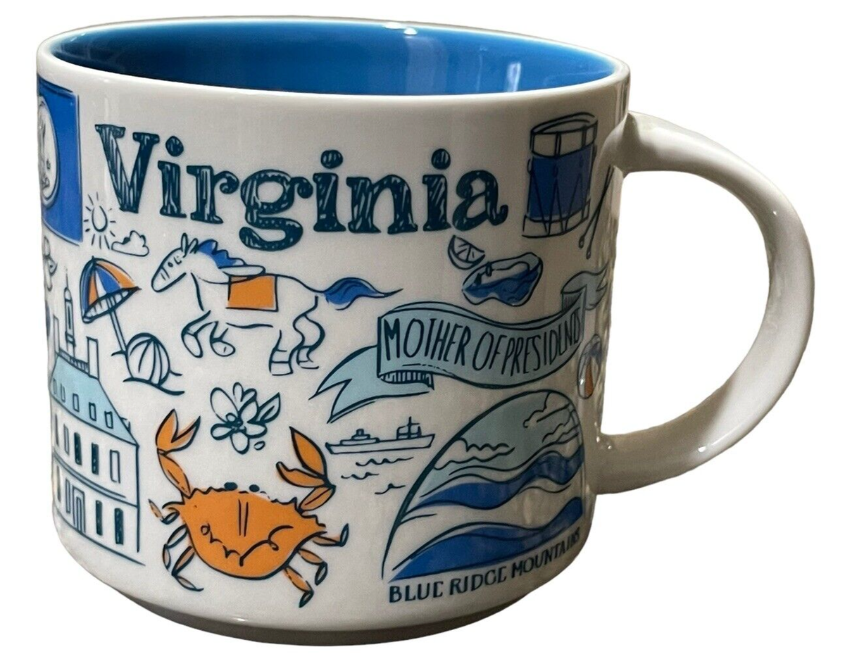 Starbucks Virginia 2019 Been There Series Ceramic Coffee Mug 14 oz New - No  Box | eBay