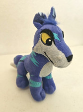 Neopets Electric Lupe Series 5 Plush Stuffed Animal Jakks Pacific 6" NO TAGS