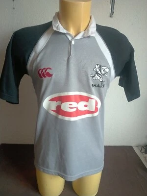 Maillot Rugby 2003 Vintage Canterbury SHARKS taille S LIVRAISON OFFERTE !!!!! - Photo 1/4