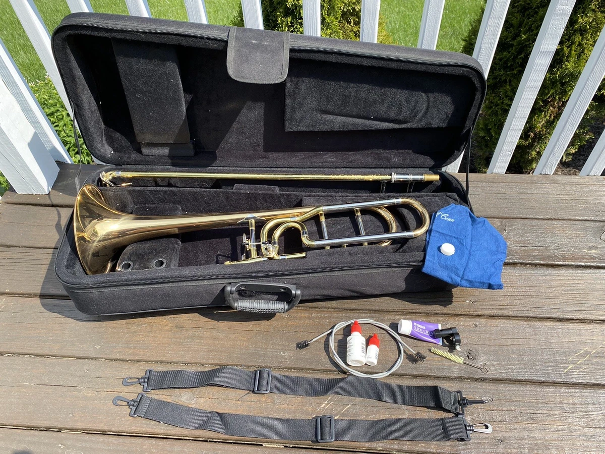 Jupiter CEB 740 Capital Edition Bass Trombone F Attachment Wrap W Wolfpack Case