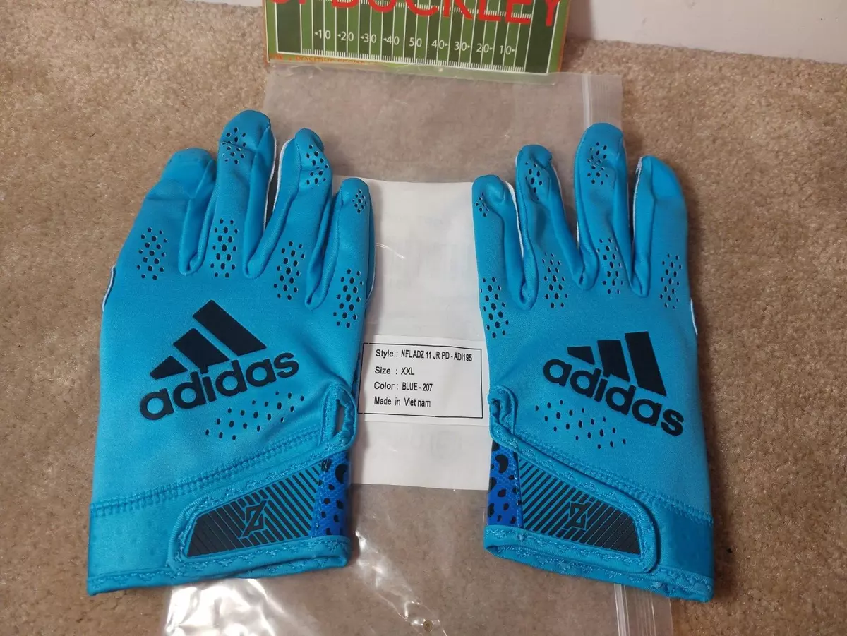 ADIDAS ADIZERO 11 NFL JALEN RAMSEY PLAYER ISSUED FOOTBALL GLOVES
