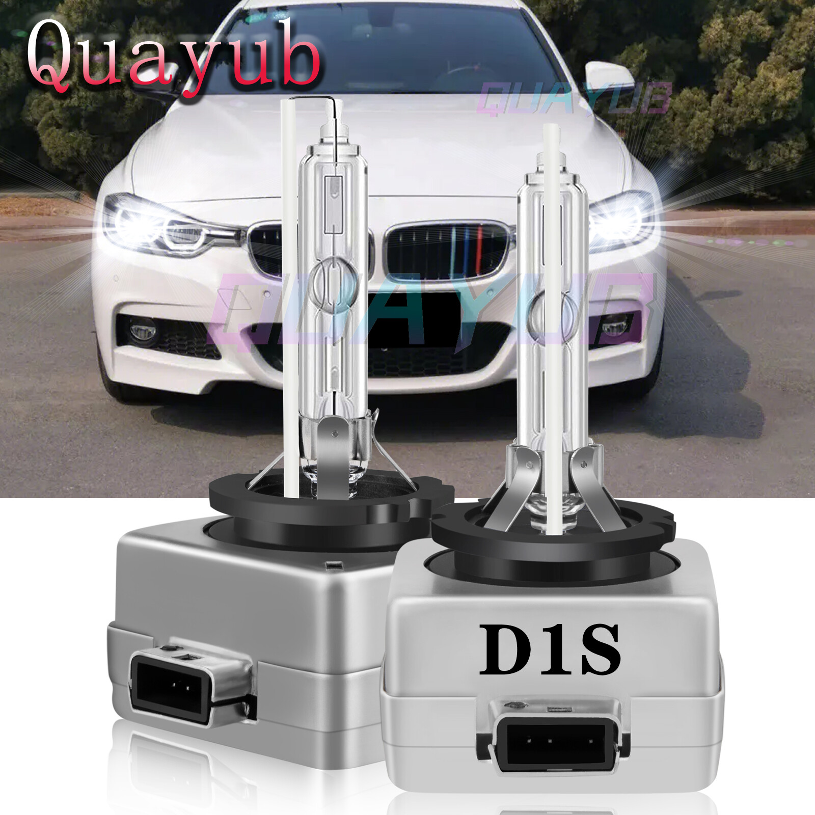 Bright D1S HID Headlight Bulbs 35W White 6000k 2x For BMW 320i xDrive ...