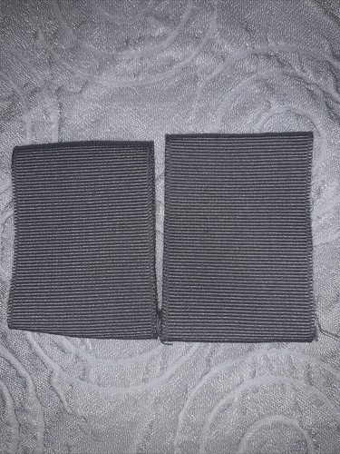 Silver Gray Boy Scout Council National Shoulder Loops Epaulets