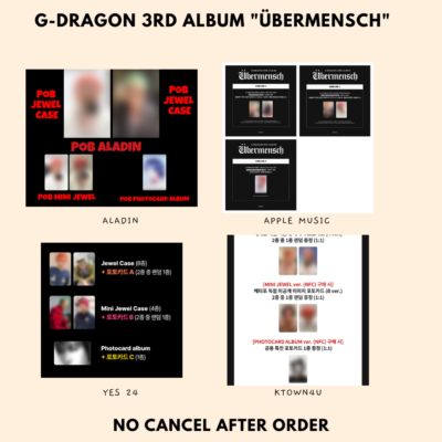 G-DRAGON 3RD ALBUM 