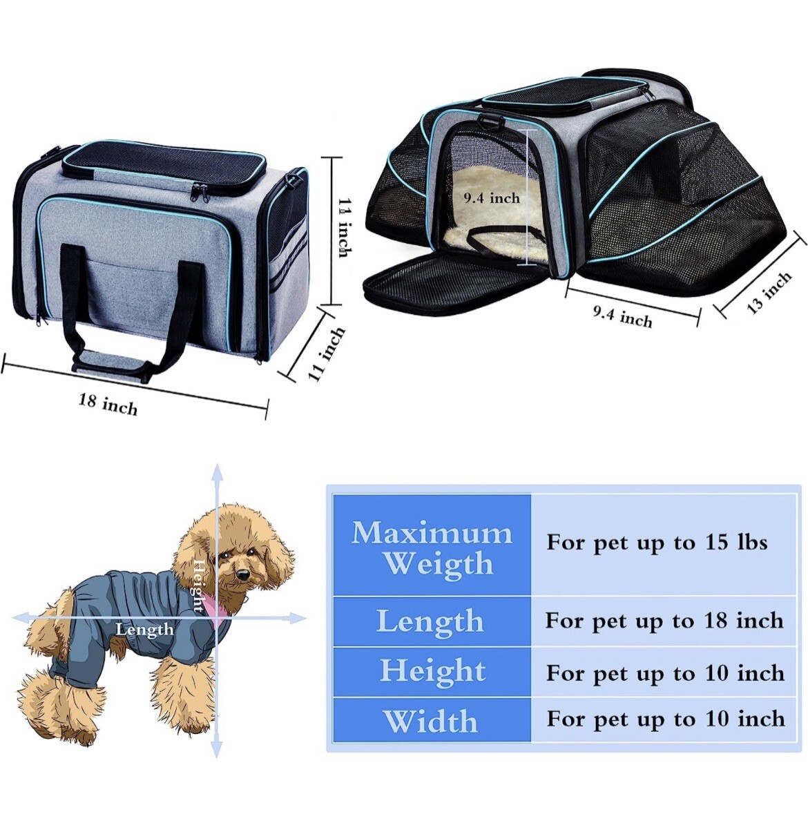 Petco Dog Carrier Airline Cat Dog Carrier Airline Approved Pet