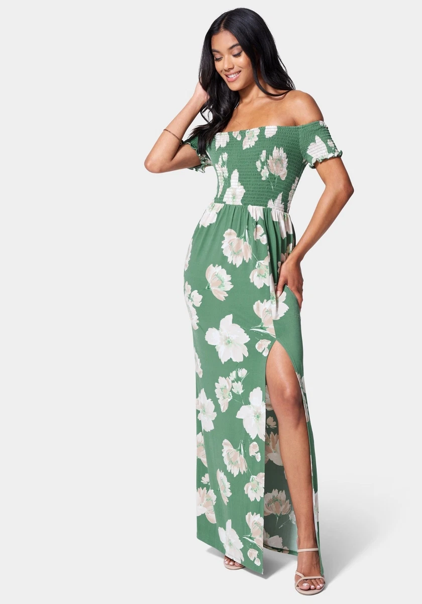 Bebe floral dress cheap