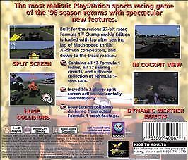 Formula 1: Championship Edition (Sony PlayStation 1, 1997)