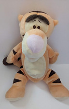 Disney Baby TIGGER PLUSH Winnie the Pooh Tiger Rattle Toy Light Orange Lovey 11"