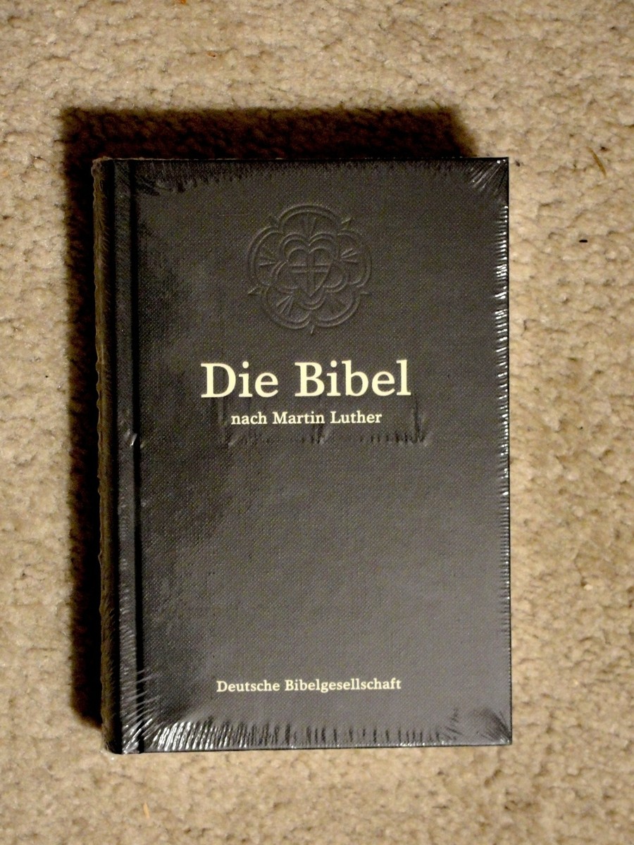 German Bible, Die Bibel, Revised luther, Hardcover, Handheld