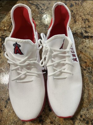 Men's Los Angeles Angels FOCO Gradient Sole Knit Sneakers Size