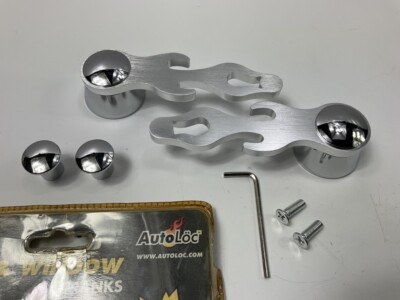Autoloc AUTDNWC003 Universal Flame Billet Window Crank Handle Set