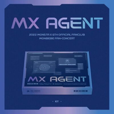 MONSTA X 2022 6TH OFFICIAL FANCLUB MONBEBE FAN-CONCERT MX AGENT KIT K-POP SEALED