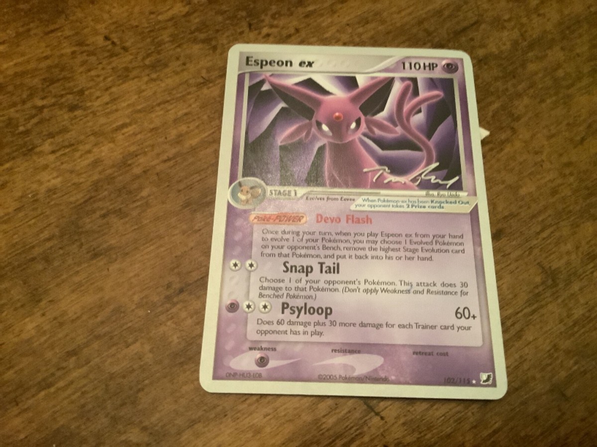 Espeon ex 2007 world championships 102/115 NM | eBay