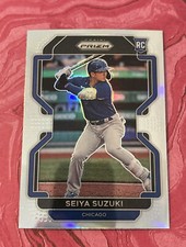 Seiya Suzuki ROOKIE 2022 Panini Prizm Baseball RC Base Silver #46 Cubs