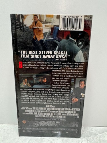 NEW Steven Seagal 3 VHS On Deadly Ground Fire Down Below Marked for Death - Picture 4 of 11