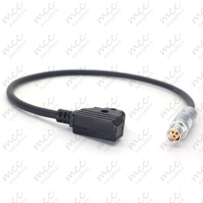 Phantom High-speed camera power cord dtap to fischer S-1031 3 pin female