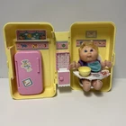 Vintage 1995 Cabbage Patch Kid Love n' Go Kitchen Foldable Travel Case & Doll