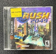 San Francisco Rush 2049 Sega Dreamcast Racing Midway 1999 E NTSC-U/C Multiplayer