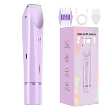 Bikini Trimmer for Women, Dermave Bikini Shaver, Dual Head Shaver P Fast Ship