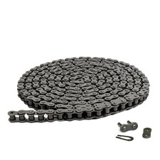 Jeremywell 40 Roller Chain 3 Feet with 1 Connecting Link for Go Karts, 3