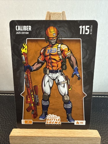 2026 Bo Jackson Battle Arena Fire # 27 CALIBER Caleb Wiliams