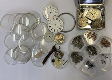 LOT Parts for Pocket Wrist Watches no silver no gold no repeater no duplex RAR