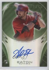 2013 Bowman Sterling Rookie Green Refractor 111/125 Adam Eaton #BSAR-AE Auto k9d