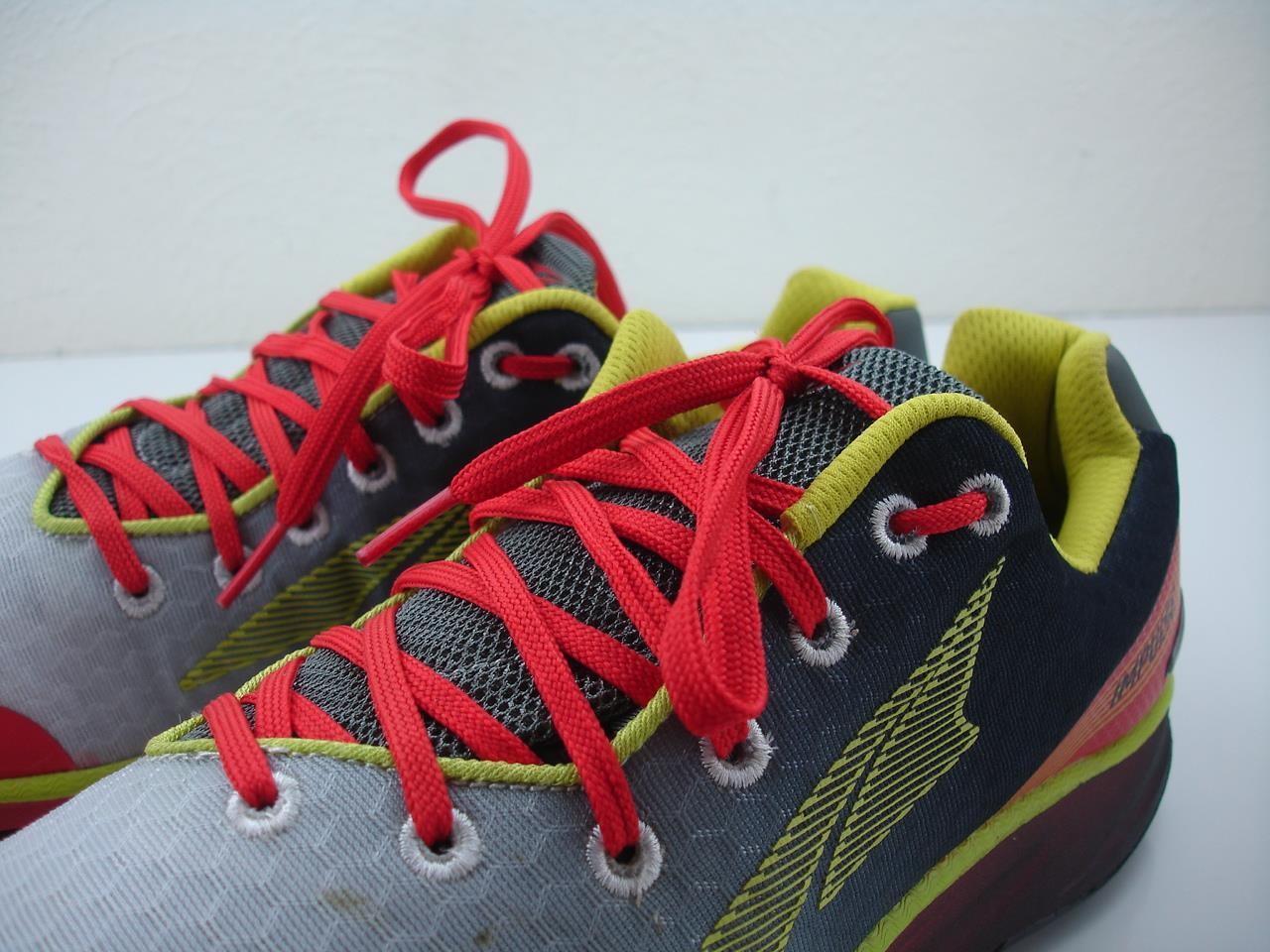 Scarpe da corsa uomo tg 10 5 M Altra Impulse grigio rosso giallo sneaker zero drop