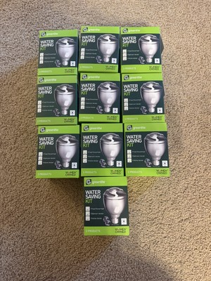 Shower Head, Bathroom, Kitchen Aerator Water Saving Kit New Lot of 10 Greenlite